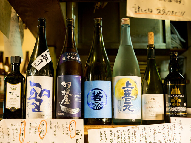 こだわりの日本酒